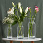 Personalised Initial Circus Font Glass Vase, thumbnail 5 of 6