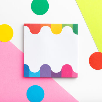 Colourful Sticky Notes Set Of Four, 9 of 9