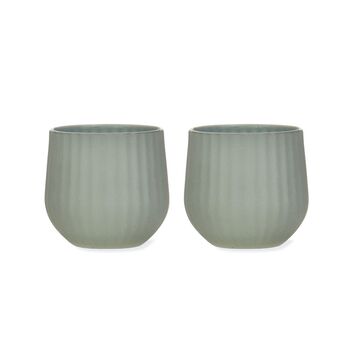 Set Of Two Emerald Tumblers, 2 of 2