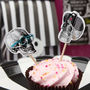 Halloween Skull Cake Toppers, thumbnail 3 of 6