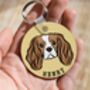 Cavalier King Charles Spaniel Keyring, thumbnail 2 of 6