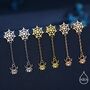 Sterling Silver Dangling Spider And Spider Web Stud Earrings, thumbnail 4 of 12