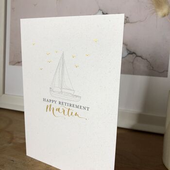 Sailing Personalised Greeting Card, 6 of 7
