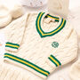 Baby’s First Cricket Jumper, Babygrow And Blanket Gift Set, thumbnail 6 of 12
