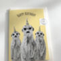 Meerkats Birthday Card, thumbnail 3 of 6