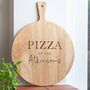 Personalised Wooden Family Pizza Board, thumbnail 1 of 3