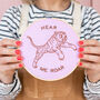 Hear Me Roar Embroidery Hoop Kit, thumbnail 1 of 6