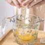 Botanical Design Glass Measuring Cup, thumbnail 3 of 3