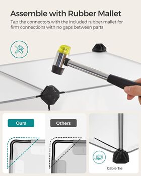 Pet Playpen With Floor Panel Enclosure System, 8 of 9