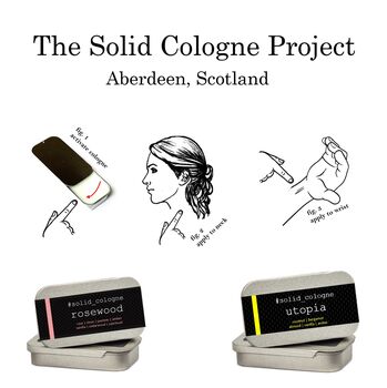 Utopia Solid Perfume Made In Scotland, 3 of 6