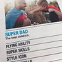 Personalised Father's Day Trading Card Wallet Keepsake, thumbnail 4 of 4