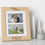 Personalised Mr And Mrs Wedding Photo Frame, thumbnail 2 of 5
