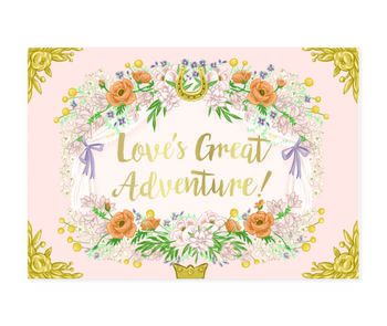 Love's Great Adventure Wedding Music Box Card, 2 of 5