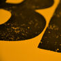 Typography Screen Print Be…, thumbnail 2 of 4