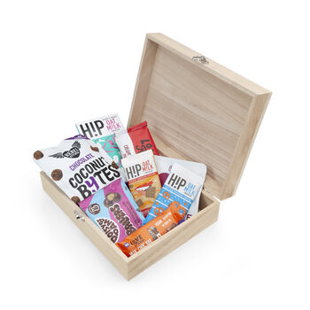 Personalised Motivational Vegan Chocolate Snacks Box, 3 of 9