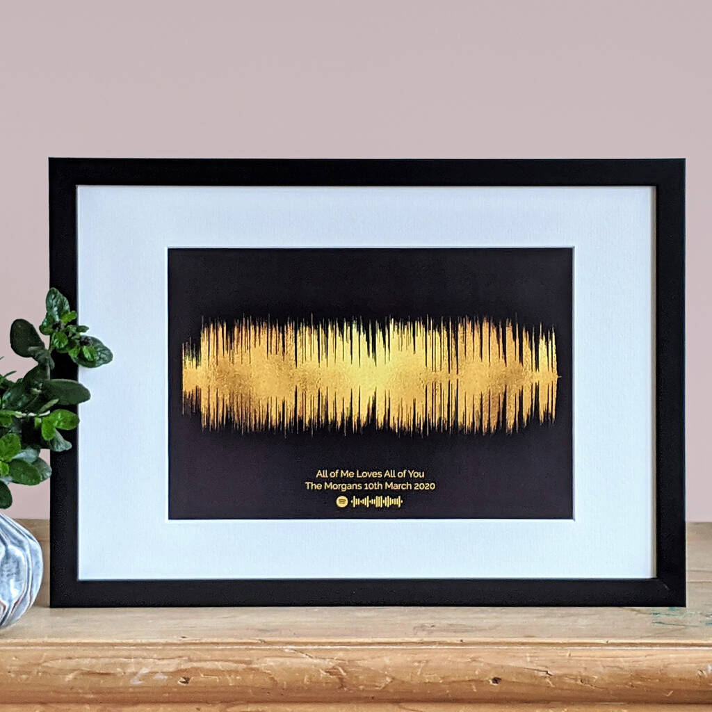 Personalised Limited Edition Sound Wave Print, 1 of 9
