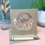Personalised 30th Floral Birthday Papercut Card, thumbnail 11 of 12