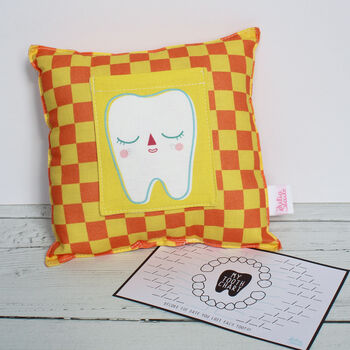 Checkerboard Tooth Cushion, 6 of 12