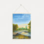 Morden Hall Park London Travel Poster Art Print, thumbnail 6 of 8