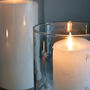 Etched Stars Glass Hurricane Candle Holder, thumbnail 5 of 5