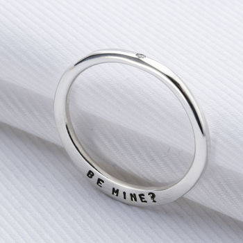 Personalised Proposal Diamond Ring, 3 of 5