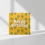 Green Leopard Print Happy Birthday Card, thumbnail 1 of 3
