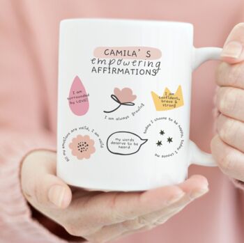 Personalised Positive Affirmations Gift Mug, 3 of 3