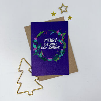 Charity 'Merry Christmas From Scotland' Scottish Card, 2 of 9