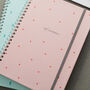 Personalised Ivf Journey Planner Pink, thumbnail 12 of 12