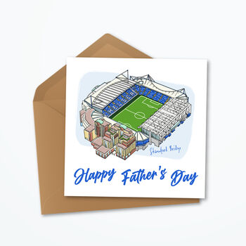 Chelsea Fc Father's Day Card, 3 of 5
