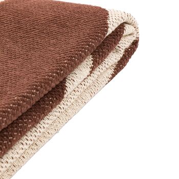 Alma Abstract Throw In Chocolate, 2 of 5