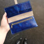 Personalised Leather Purse, Tie Dye Leather, thumbnail 2 of 12