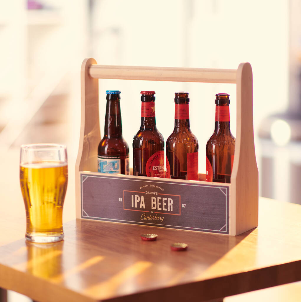 Personalised Beer Crate Holder, 1 of 4
