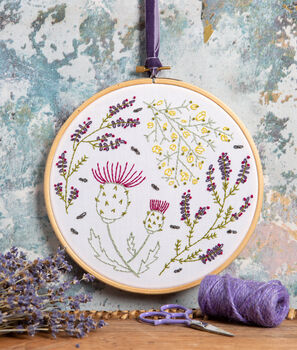 Highland Heathers Embroidery Kit, 4 of 8