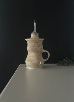 Ceramic Porcelain Oil Or Vinegar Bottle, 3 of 6
