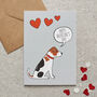 Jack Russell Terrier Valentine’s Card – From Or To Your Favourite Dog, thumbnail 1 of 11