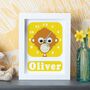 Personalised Children's Orangutan Clock, thumbnail 1 of 9