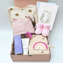 Baby Girl Gift Set With Personalised Card, thumbnail 1 of 5