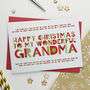 Wonderful Granny/Nanny/Gran/Nan Christmas Card, thumbnail 3 of 6