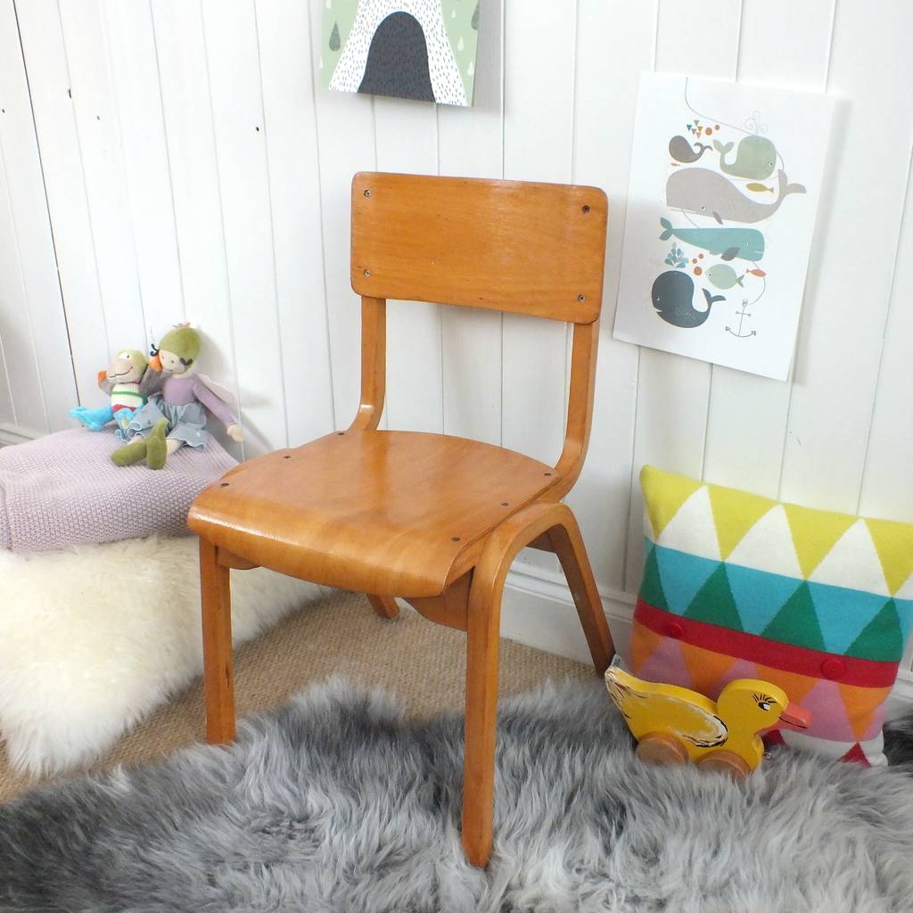 Vintage Childrens Chair By Magpie Living