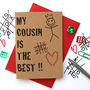 Best Cousin Card, thumbnail 1 of 2