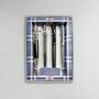 Black And Silver Metal Four Piece Pen Gift Set, thumbnail 1 of 7