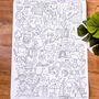 Alphabet Giant Colouring Activity Poster, thumbnail 1 of 9