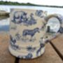 Tankard Mug In Blue Safari Design, thumbnail 3 of 9
