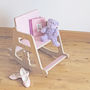 Personalised Wooden Children's Rocking Chair, thumbnail 6 of 8