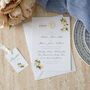 Mediterranean Lemons Wedding Invitation Set, thumbnail 2 of 10