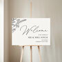 Meadow Personalised Wedding Welcome Sign, thumbnail 1 of 4