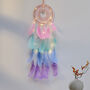 New Baby Born Gift, Pink Pastel Dream Catcher For Girls, thumbnail 4 of 9