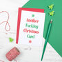 Another Fucking Christmas Card Funny Rude Offensive, thumbnail 1 of 4
