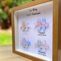 Wedding Gifts Met Engaged Married Locations Print, thumbnail 7 of 8